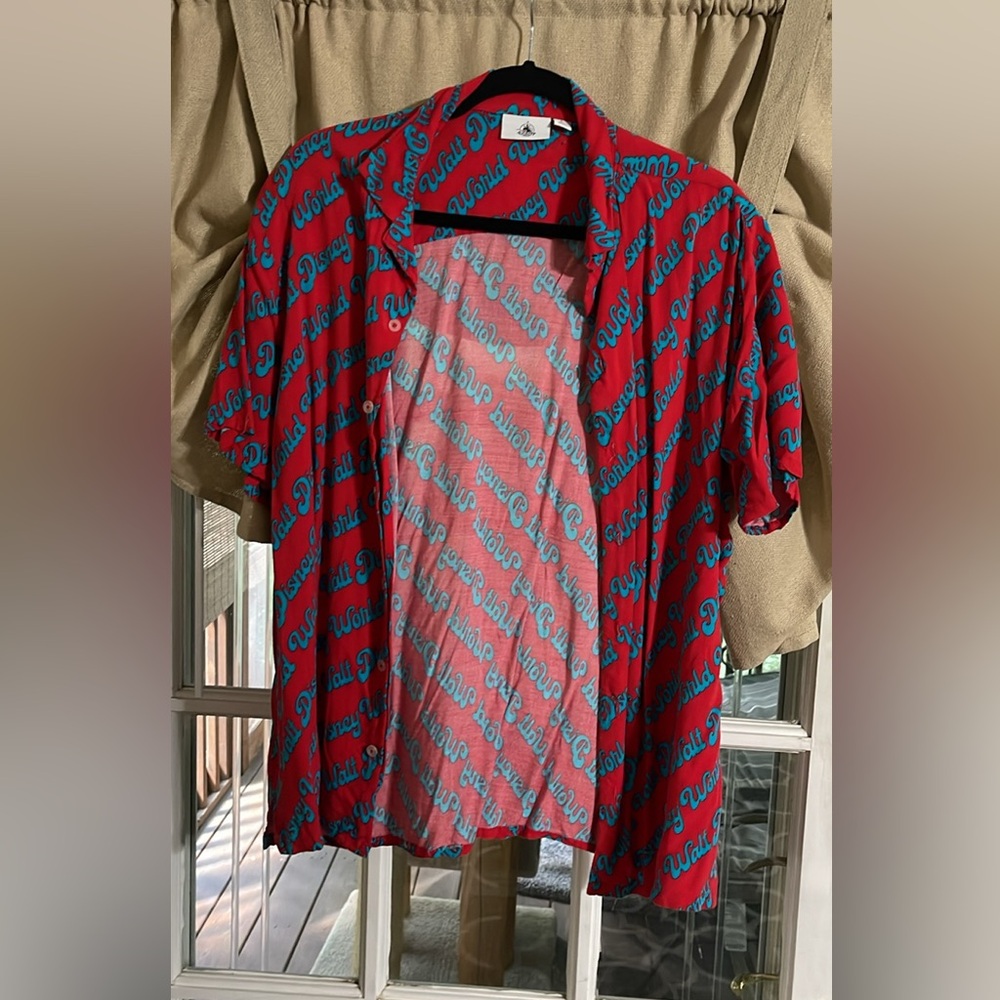 Disney button up shirt